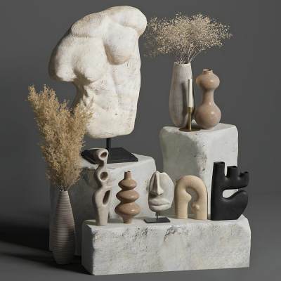 侘寂花瓶饰品摆件